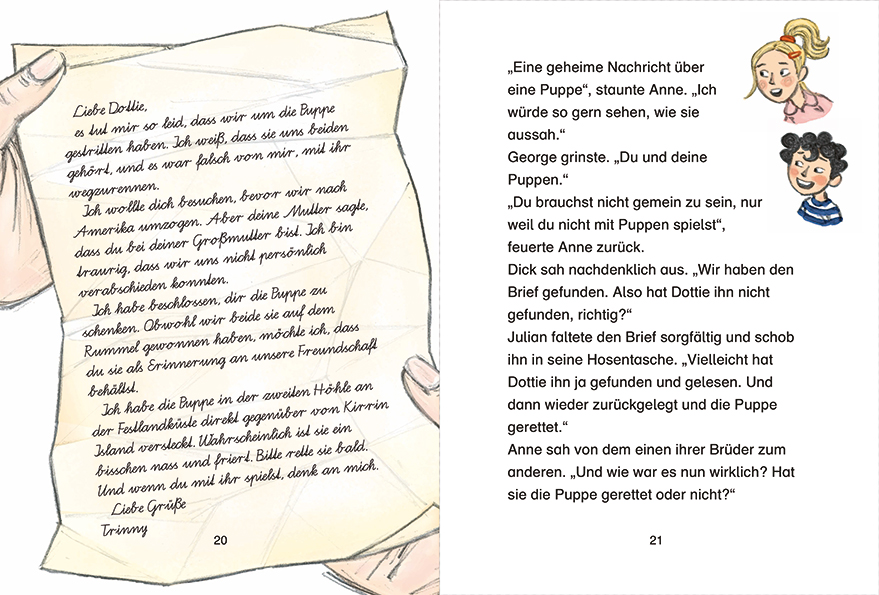 Die Fünf Freunde. Die rätselhafte Flaschenpost