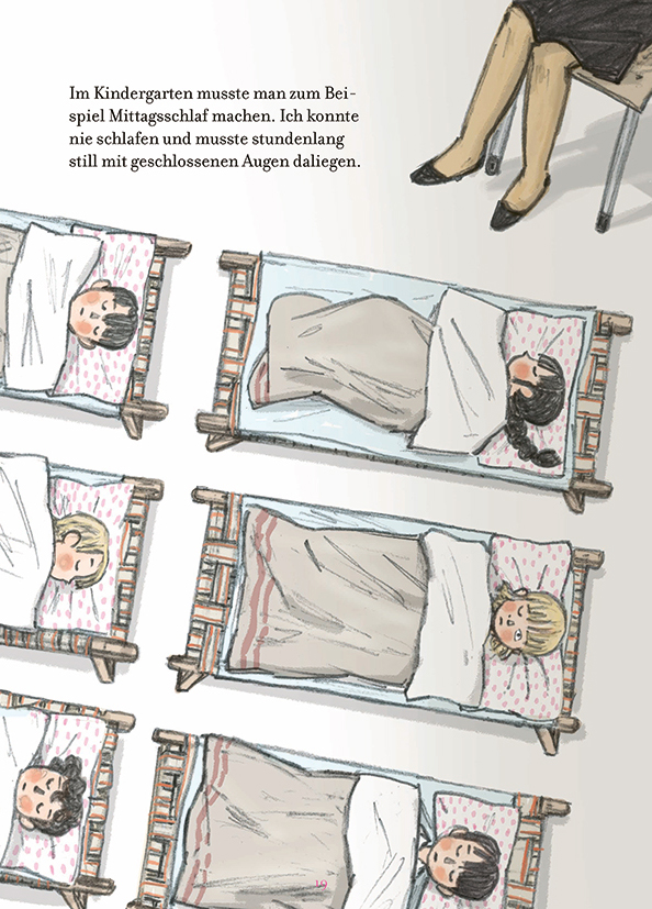 Buchseite aus dem Buch Wie ein Vogel